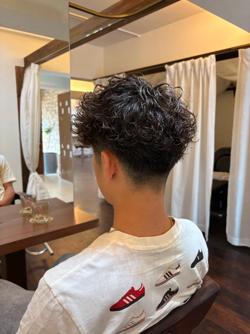 ショート パーマ メンズ 【初パーマ大歓迎】 メンズ/RAICAのヘアスタイル