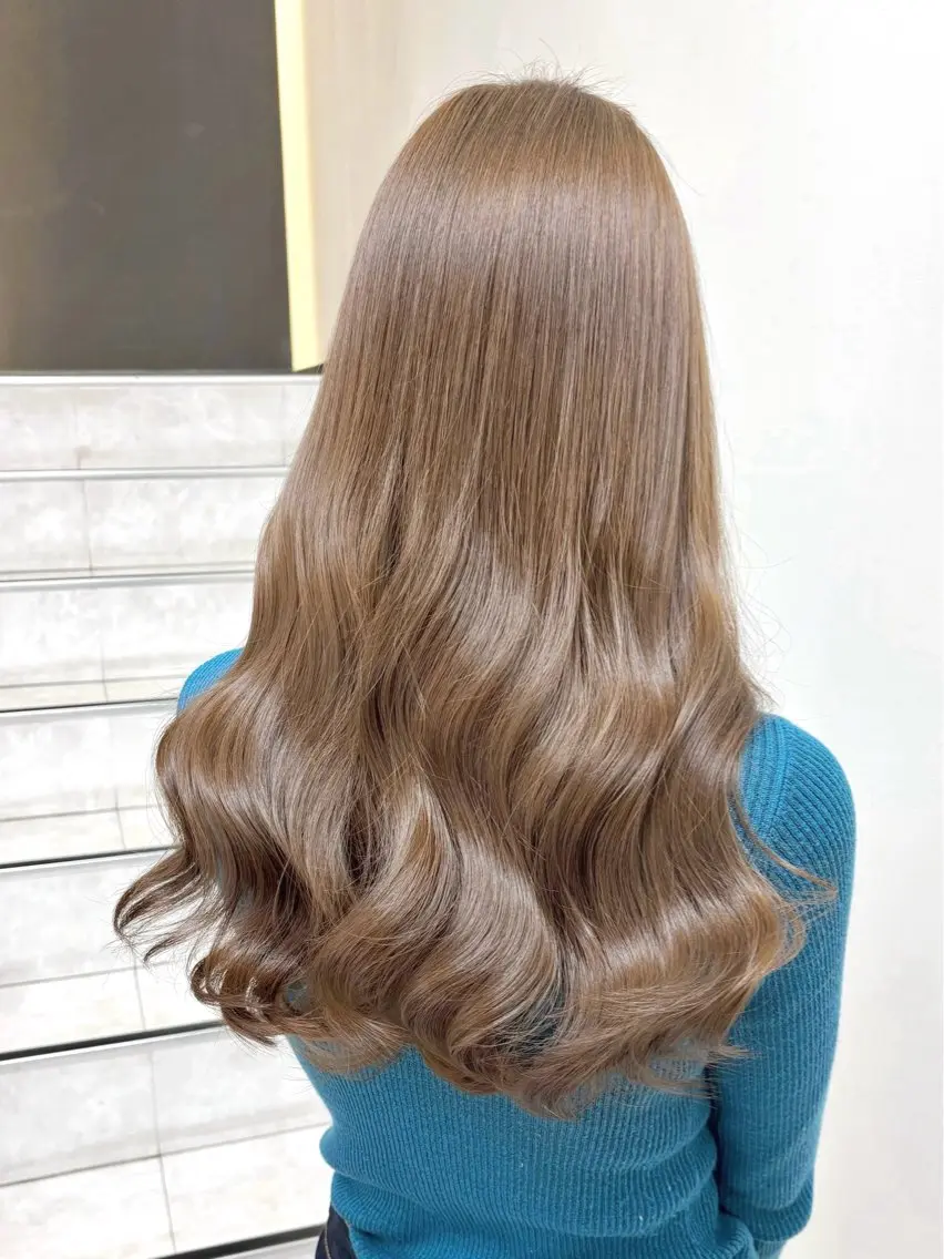 🎀ブリーチ無しダブルカラー＋シルクTR🎀ブリーチなしの写真