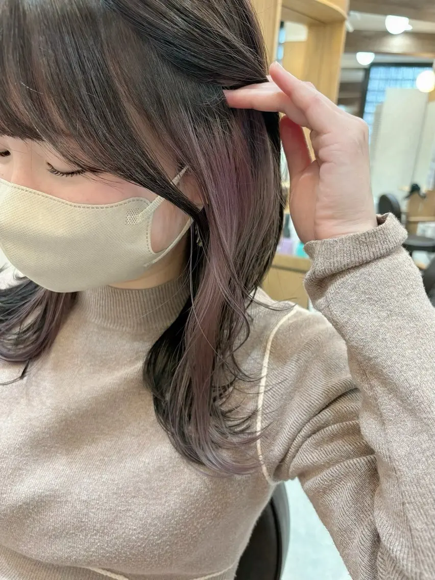 ミディアム ヘアカラー SHIAN✂️ 立川店たくのヘアスタイル
