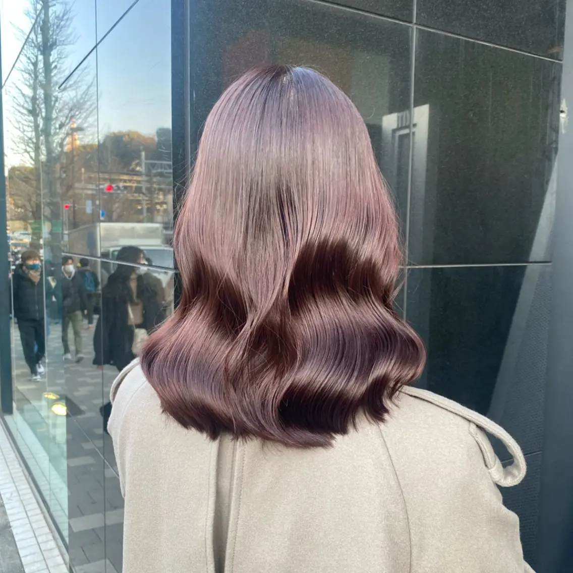 ロング カラー ヘアカラー 山内 直英のヘアスタイル