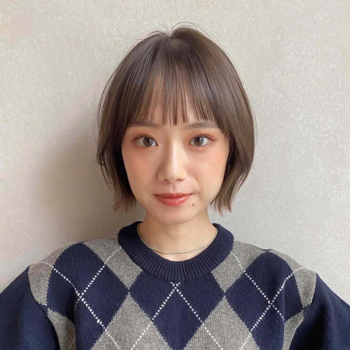 ショート ボブ 栗原 瑞稀のヘアスタイル