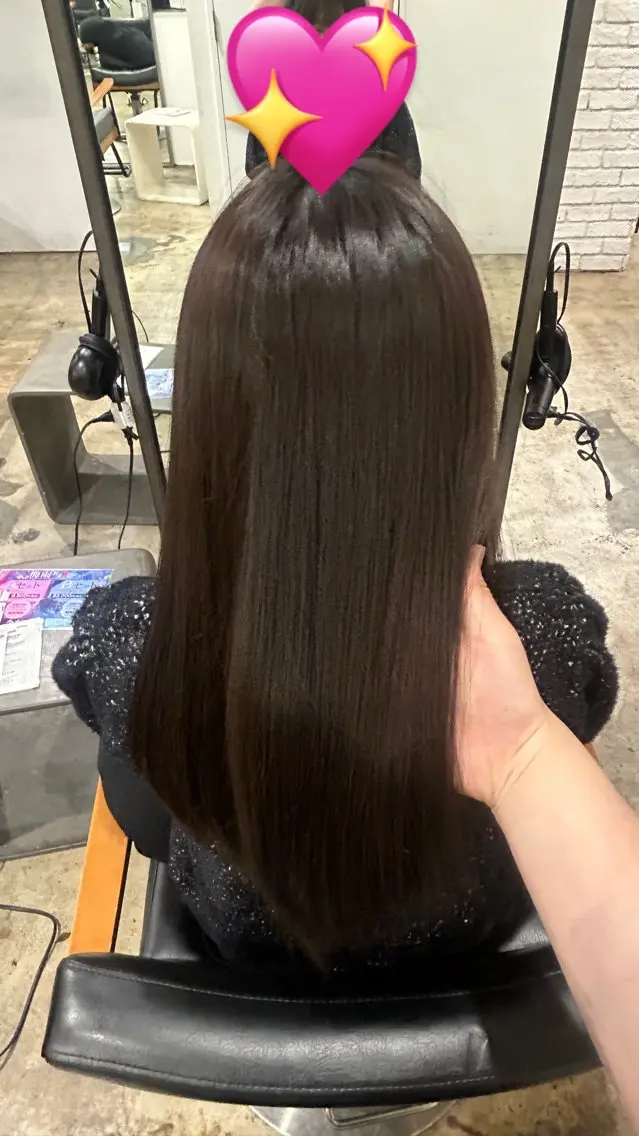 ロング ヘアカラー 未羽 カラーのヘアスタイル