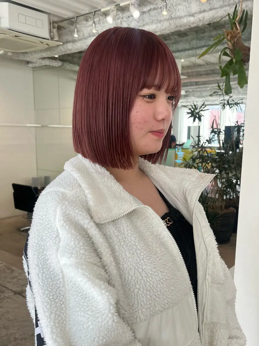 ショート カラー カット ヘアカラー トリートメント rimi/ショート /透明感カラーのヘアスタイル