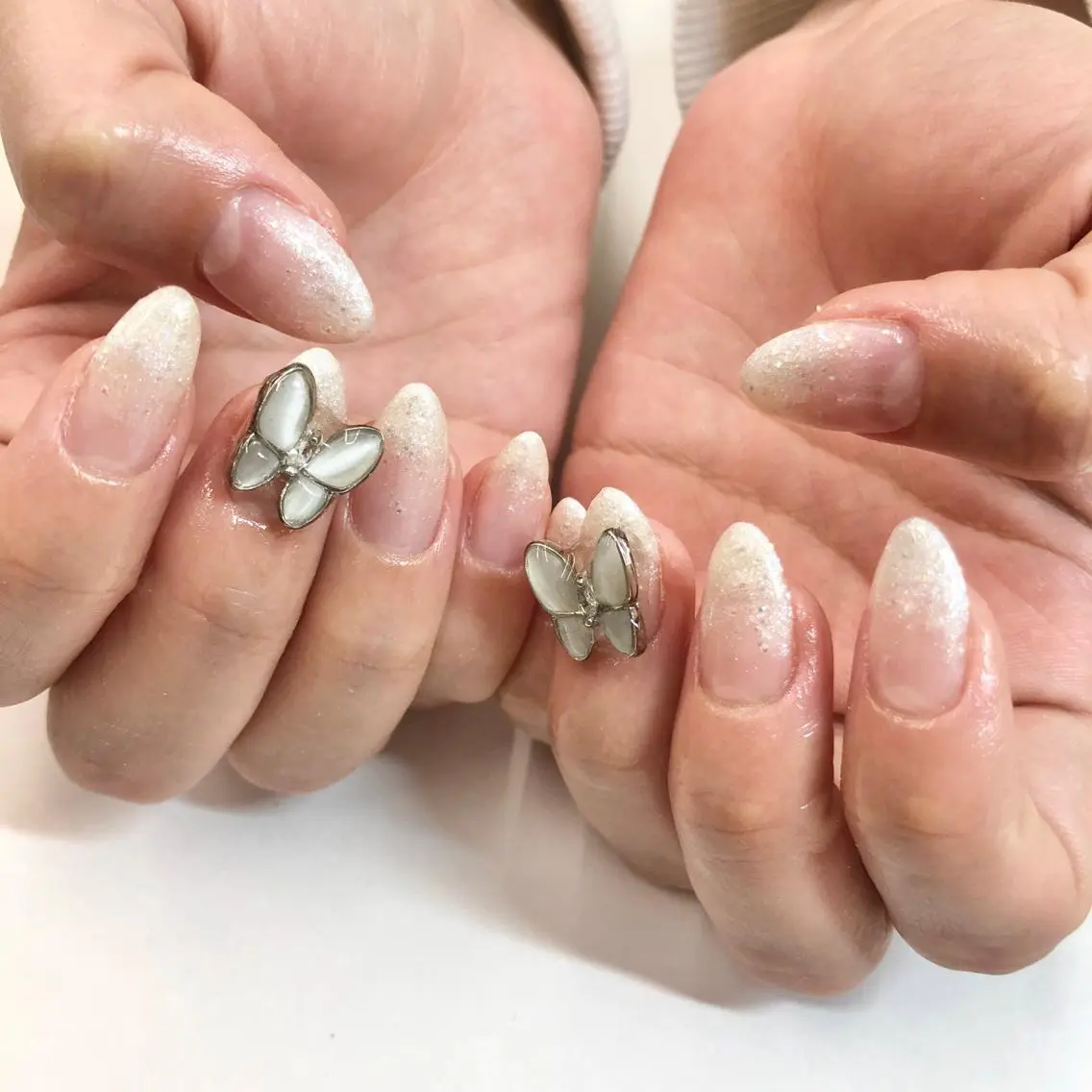 ネイル ラメ(グリッター) ラメグラデーション 🎀AYAKO 🎀中韓ネイルのネイルデザイン