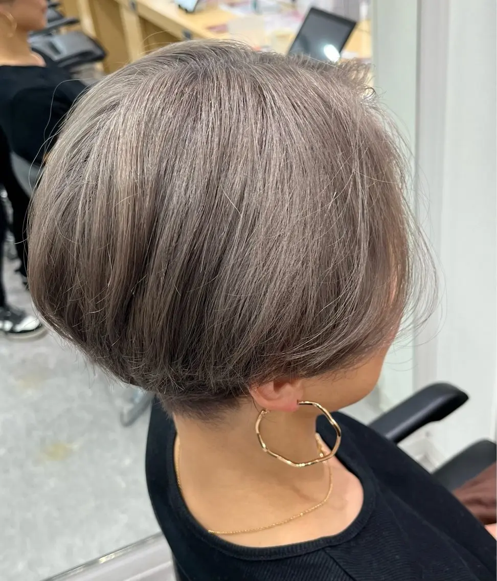 カラー ヘアカラー トリートメント 三沢 寧々のヘアスタイル