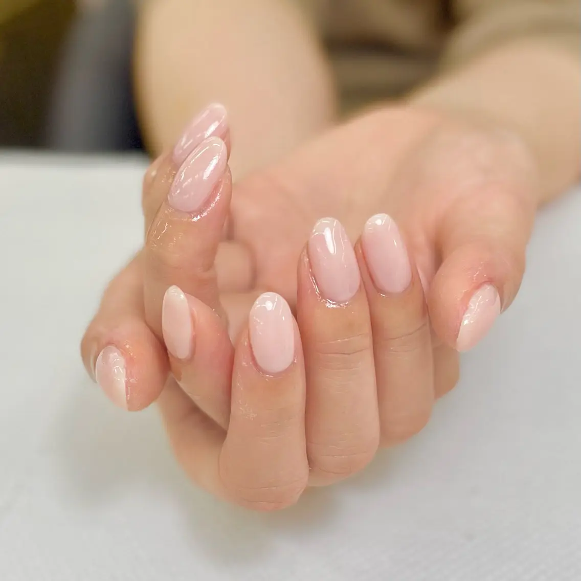ネイル MAXKELLY正池 白フレンチ募集🕊️のネイルデザイン