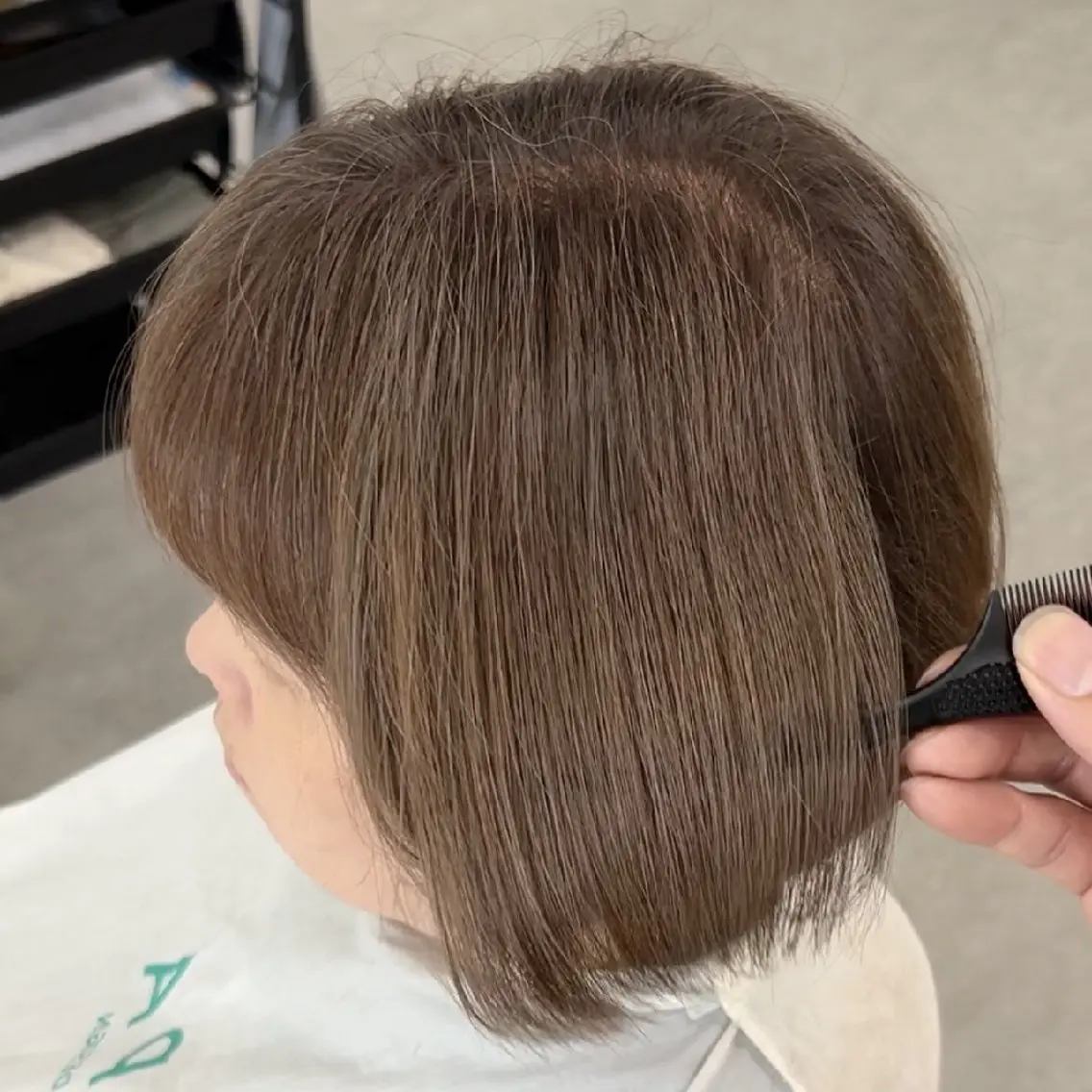 ミディアム カラー 髪質改善 トリートメント 安達まい/ インナーカラー◎のヘアスタイル