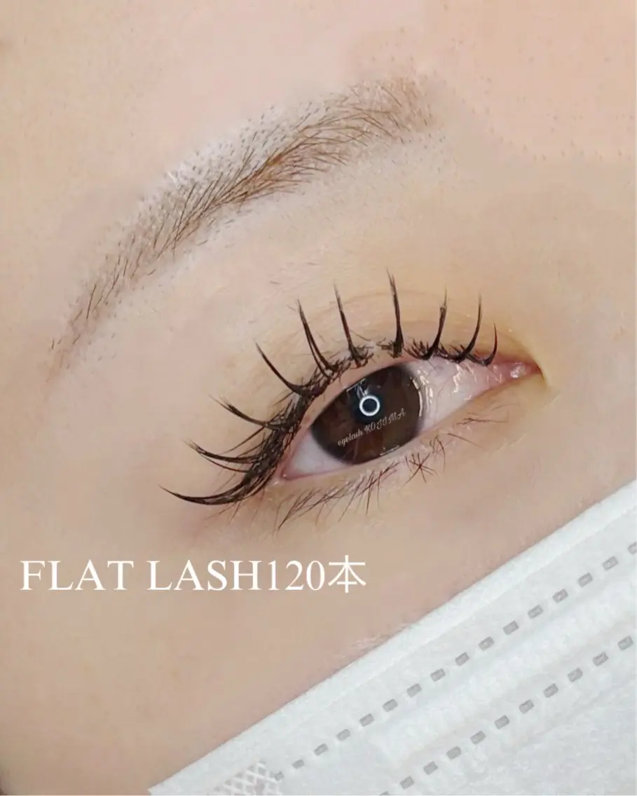 マツエク・マツパ フラットラッシュ Trinity eyelashのマツエク・マツパデザイン