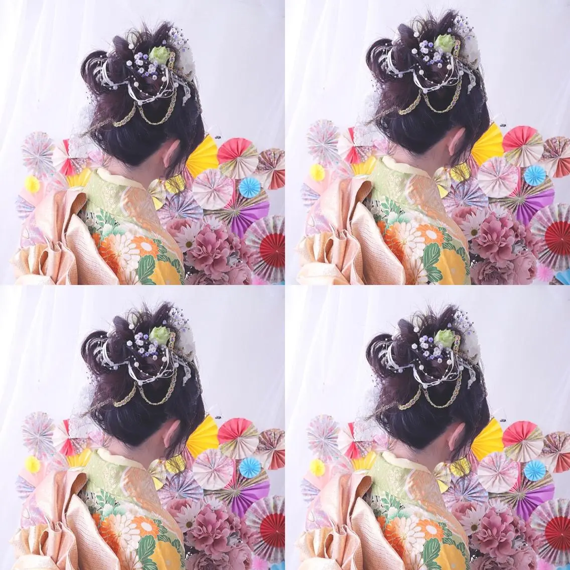 セミロング ヘアアレンジ ヘアセット 🌷MAYU 🌷のヘアスタイル