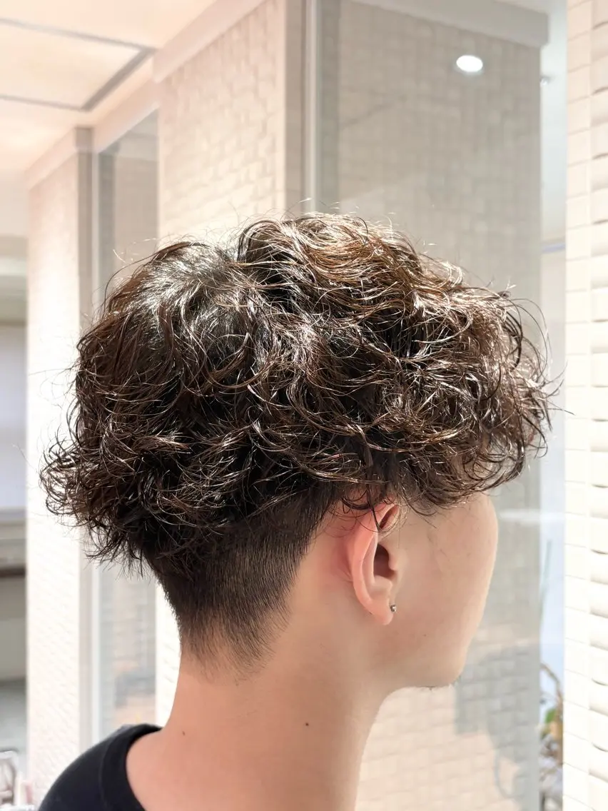 《平日限定》メンズカット➕パーマの写真