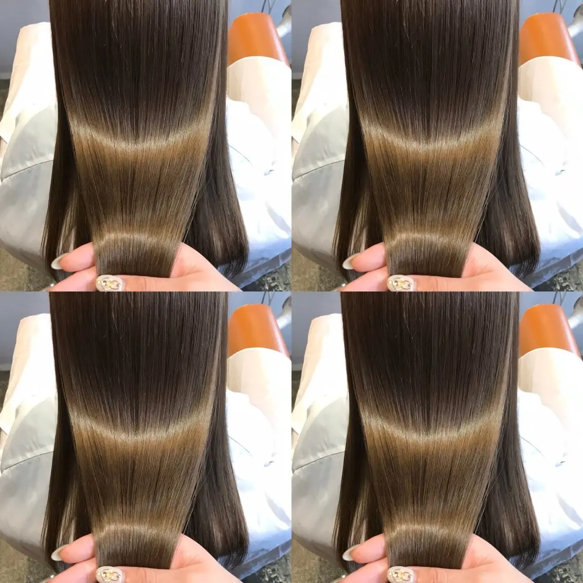 ロング カラー グレージュ オリーブグレージュ オリーブグレー 髪質改善 店長✨髪質改善✖️ 透明感カラー／純大のヘアスタイル