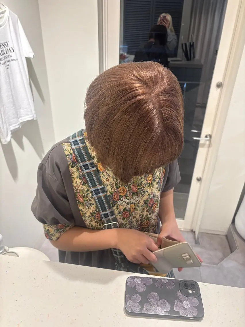 ショート ヘアカラー トリートメント roka ʜᴀʀᴜᴋᴀのヘアスタイル