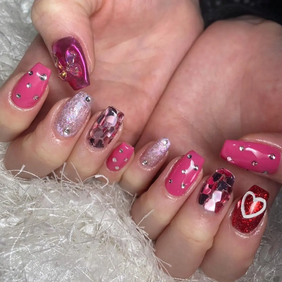 ネイル 長さ出し フレンチネイル ジェルネイル グラデーション 韓国ネイル ハンドネイル Nail&eye Belire 新宿のネイルデザイン