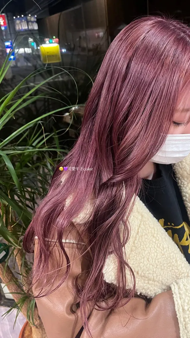 ロング alu yuinaのヘアスタイル