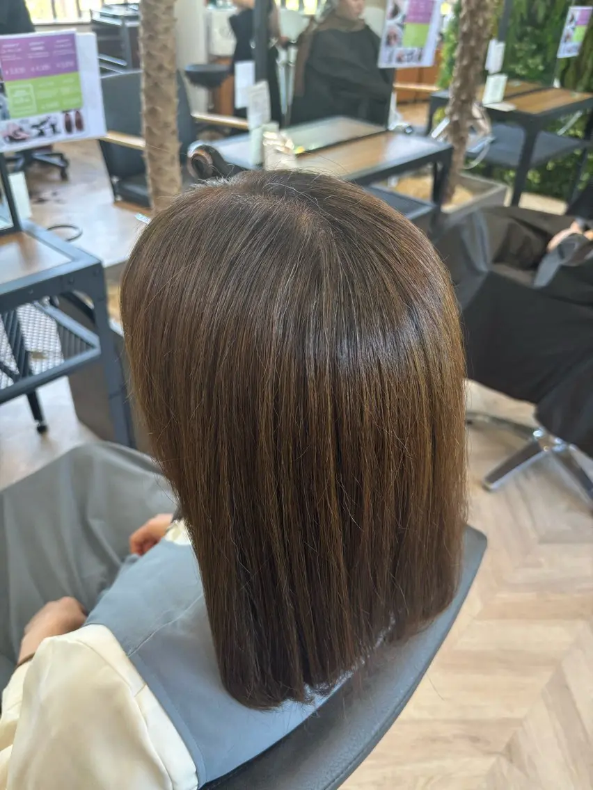 カラー ヘアカラー トリートメント 江原 帆香のヘアスタイル