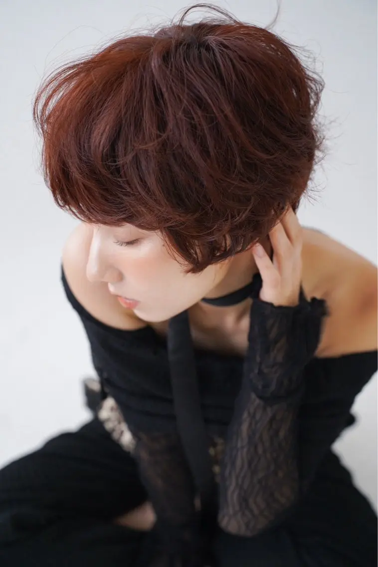ショート 🍓艶髪/艶カラー しんたに🌈のヘアスタイル