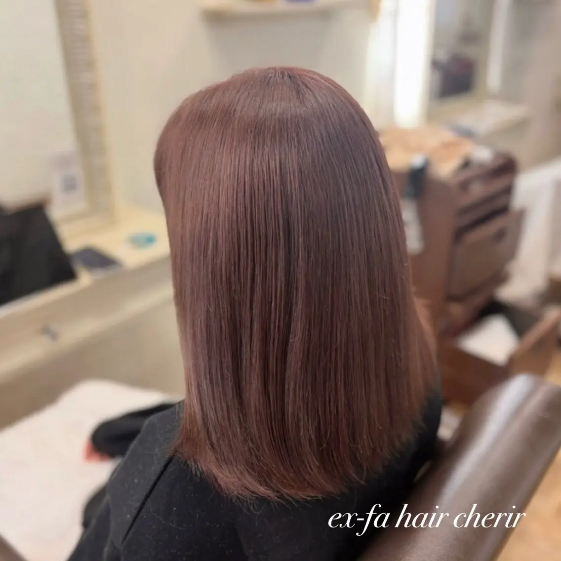 ミディアム ヘアカラー トリートメント タニグチ  セナ 南草津/草津/滋賀県のヘアスタイル