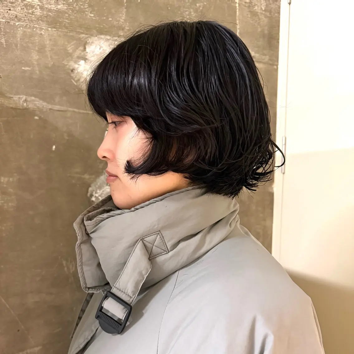 🤎ボブパーマしたい方限定🤎クリープパーマ大阪/天王寺/カラーモデル/U30の写真
