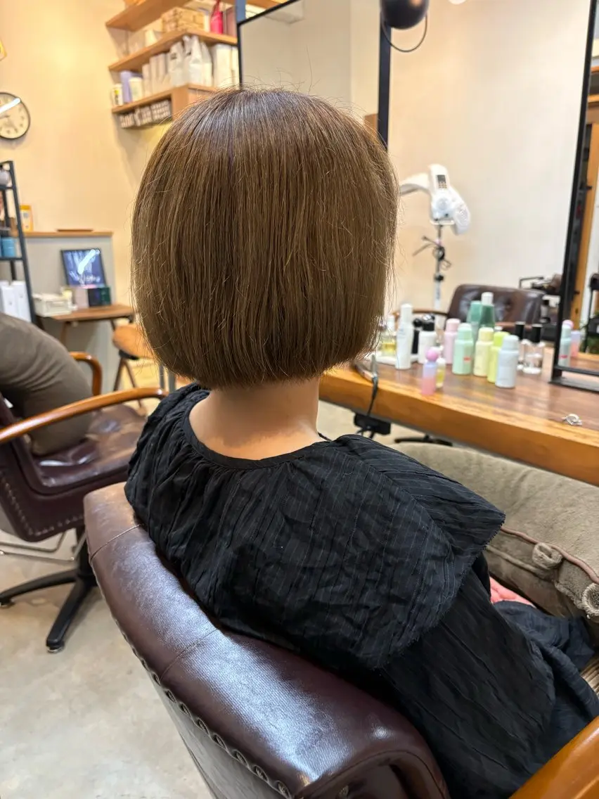 ミディアム 吉沢 史翔のヘアスタイル