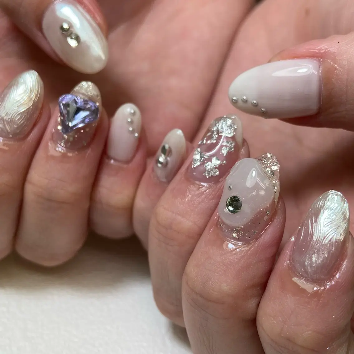 ネイル ハンドネイル nail salon Lumièreのネイルデザイン