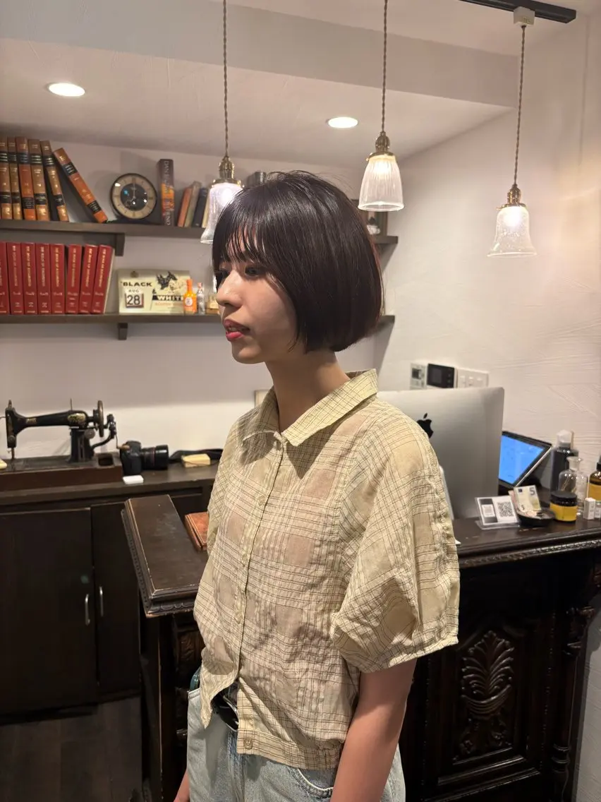 ショート カット ヘアカラー 目黒美容室/本橋 真樹のヘアスタイル
