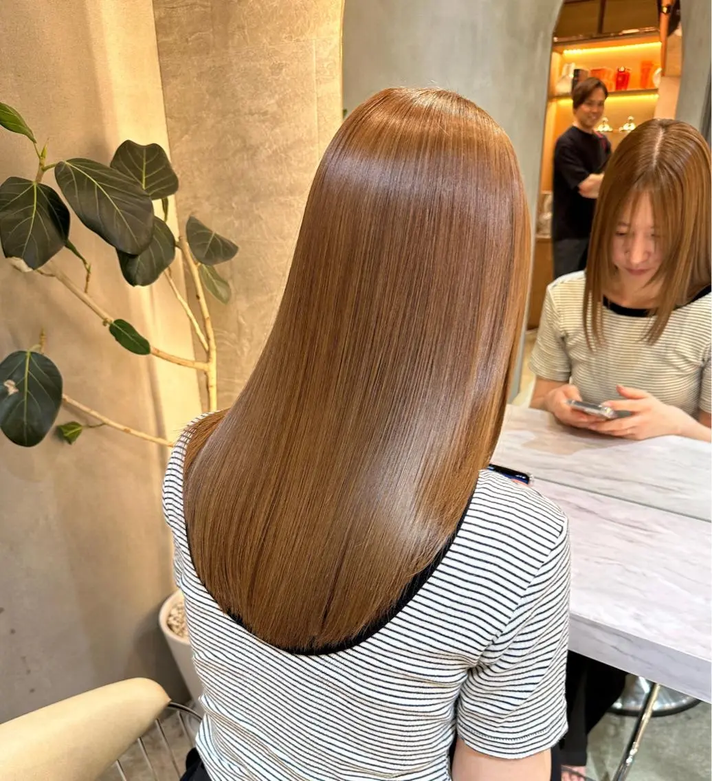 【最高峰ダメージ補修】レブケラ酸熱トリートメント＋カット🧸の写真