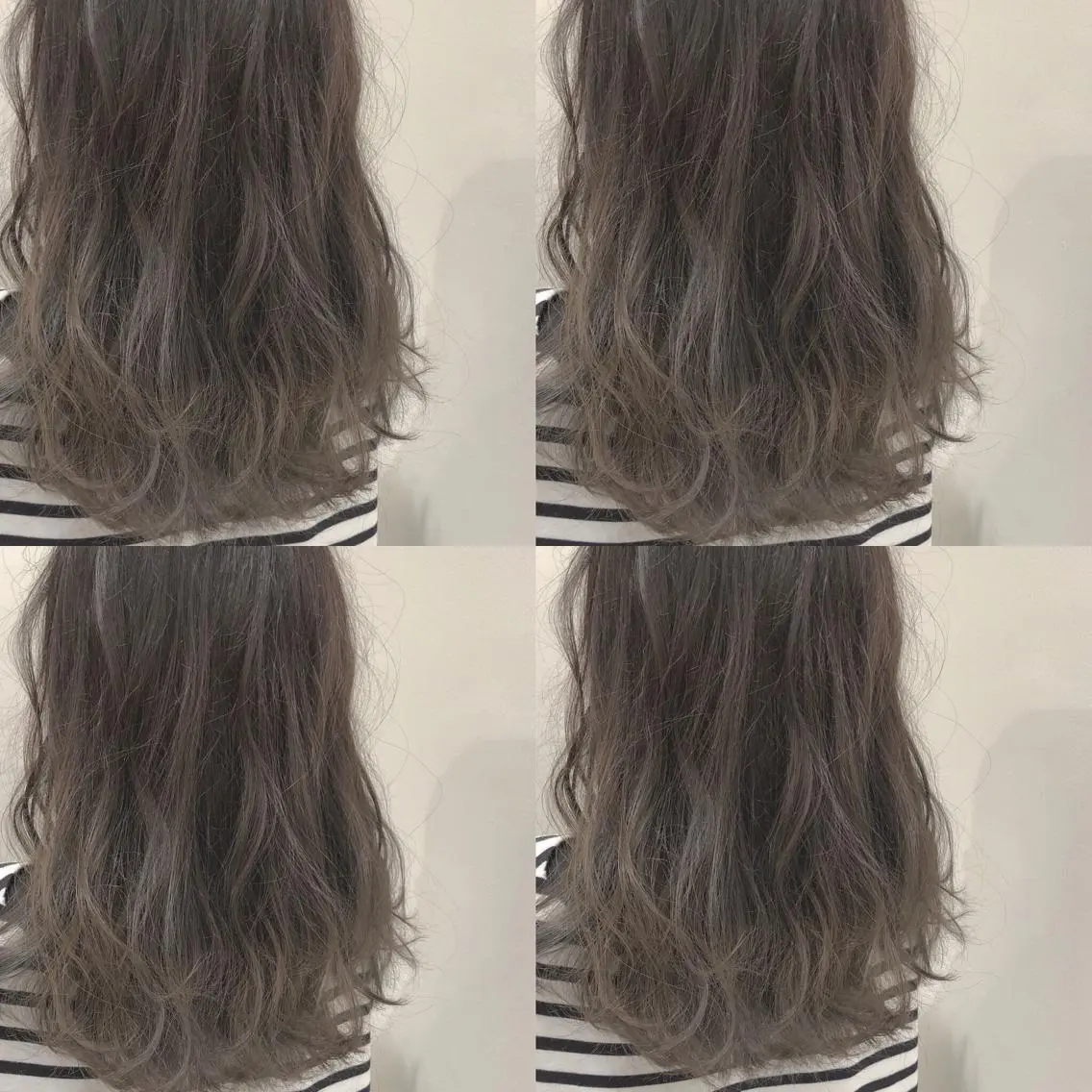 セミロング カラー グラデーションカラー 宮本 聖希のヘアスタイル