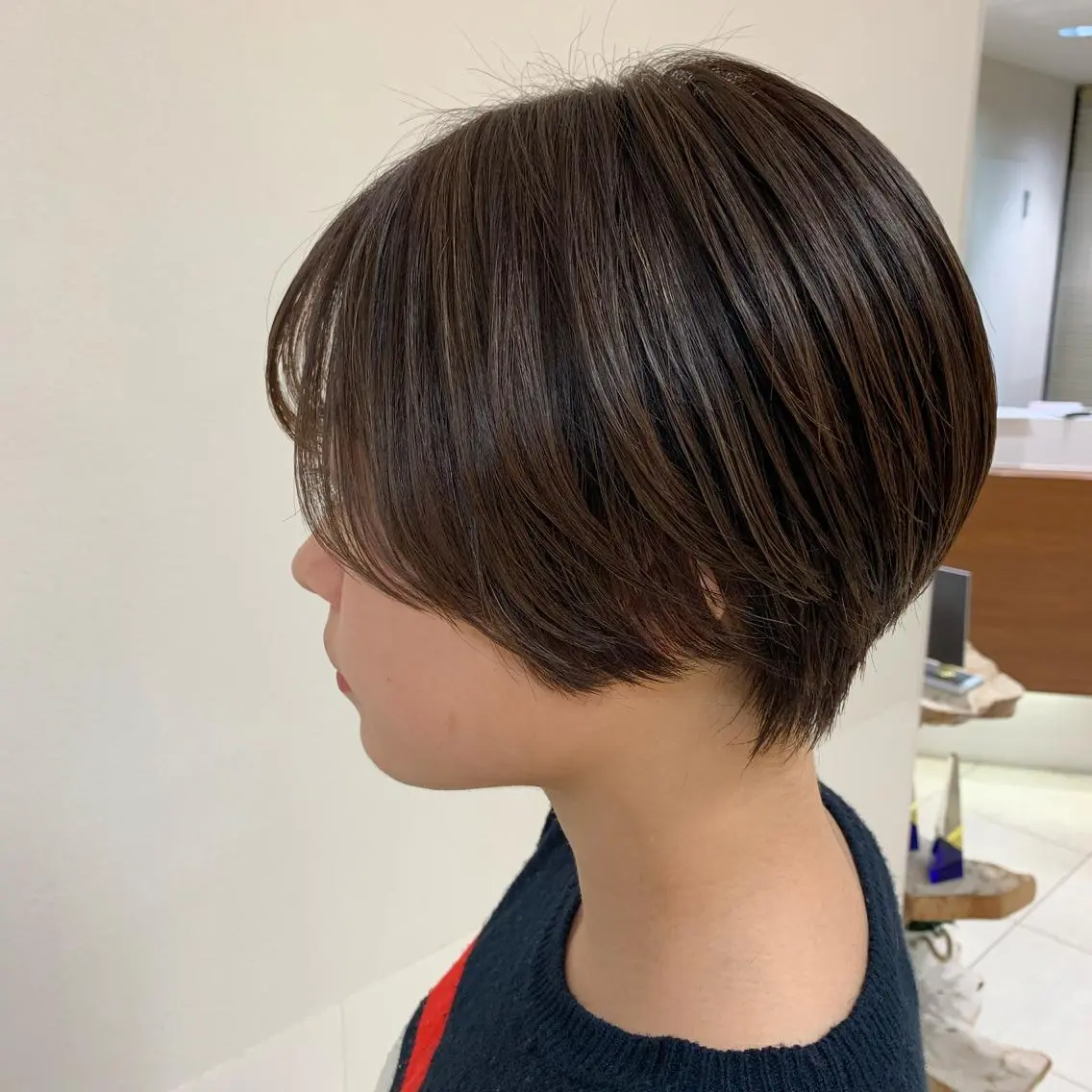 ショート カラー ヘアアレンジ カット ヘアカラー トリートメント 【Sweep】おじま のぞみのヘアスタイル