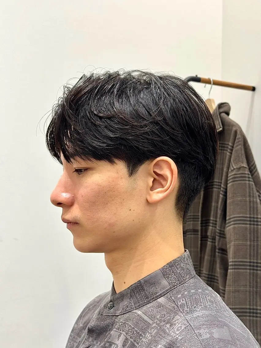 メンズ カット 横浜/センターパート /takumiのヘアスタイル