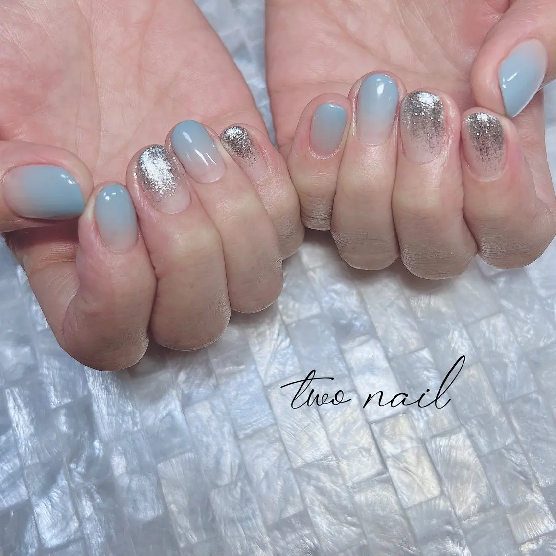 ネイル アートネイル フットネイル ハート ニュアンスネイル オフィスネイル ハンドネイル two nailのネイルデザイン