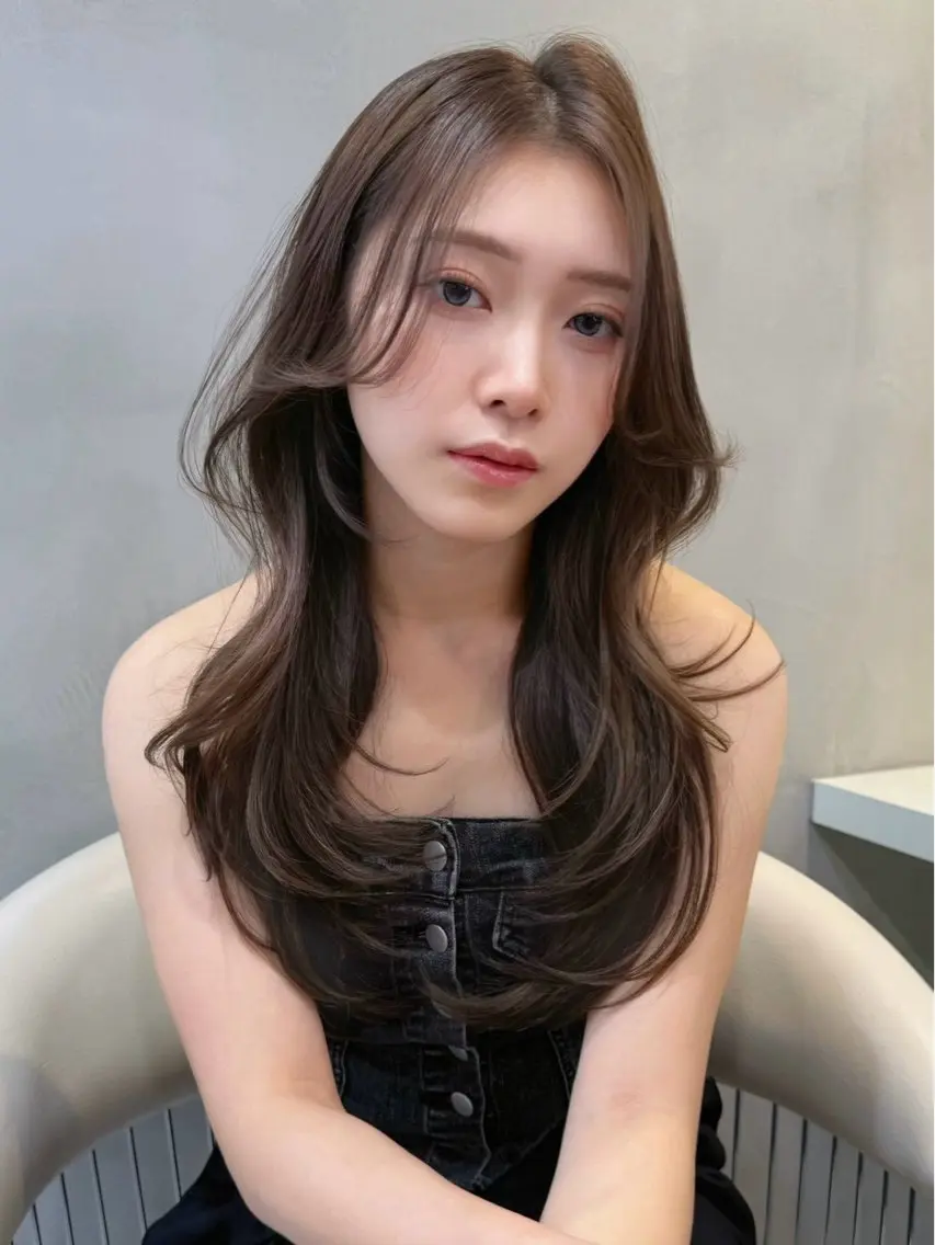 ロング カラー YUI  透明感🌱 艶カラー🍓浦和のヘアスタイル