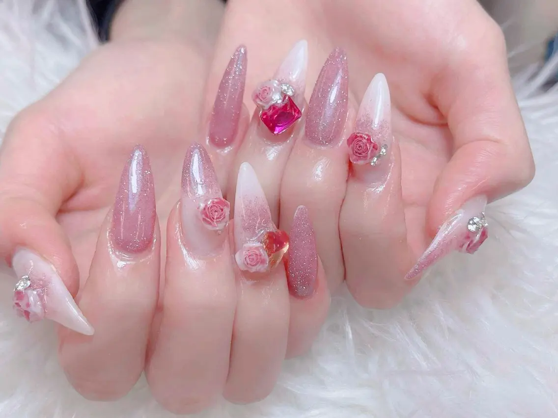 ネイル ハンドネイル ANH NAIL ゴテゴテ専門店💎のネイルデザイン
