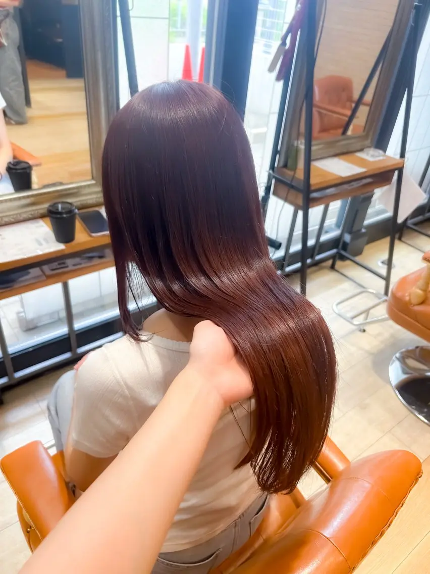 ロング カラー ヘアカラー はるか/ trスタイリストのヘアスタイル