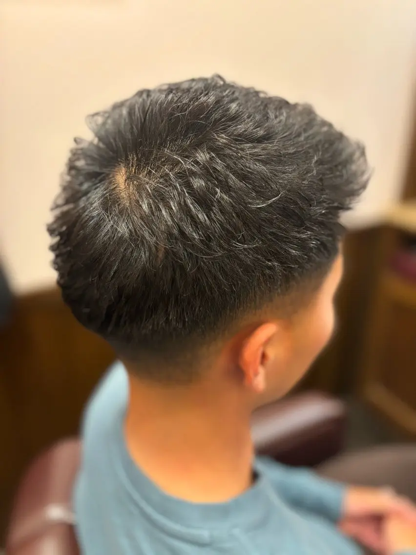 【メンズ】カット+形上記憶パーマ(毎朝のセットが楽になる！)の写真