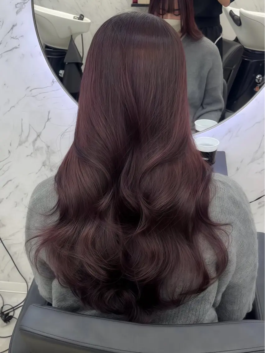 カラー ヘアカラー カット￥1100 🎀Yuri︎のヘアスタイル