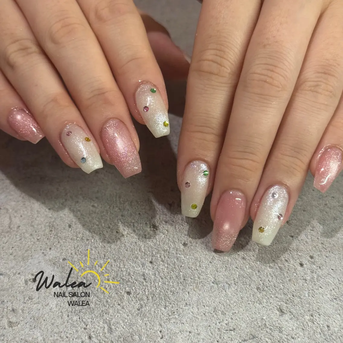 ネイル ハンドネイル nail salon waleaのネイルデザイン