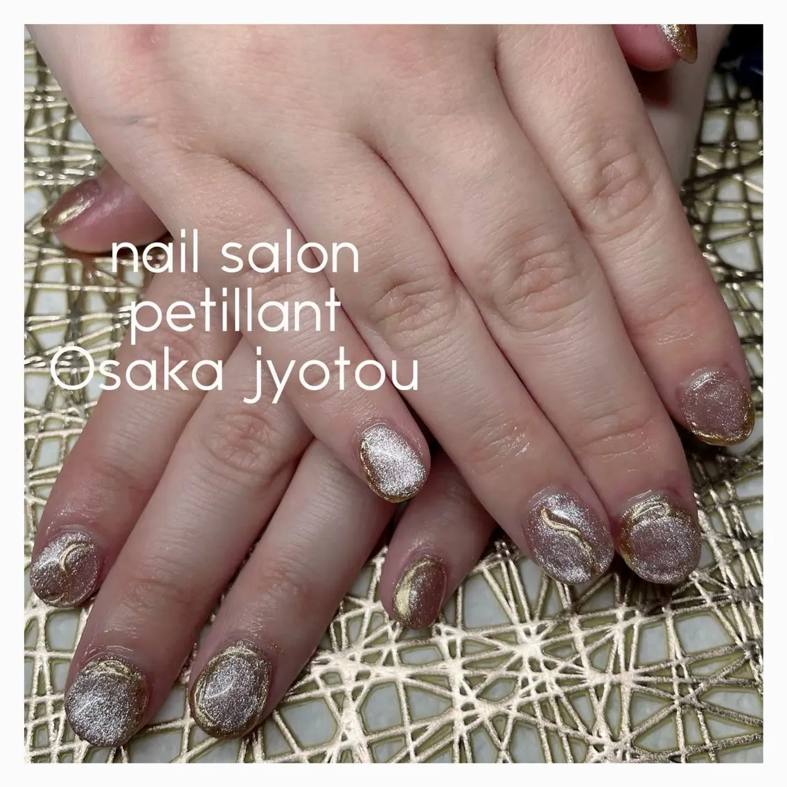 ネイル アートネイル ピンク ハンドネイル ハンドケア nail salon petillantのネイルデザイン