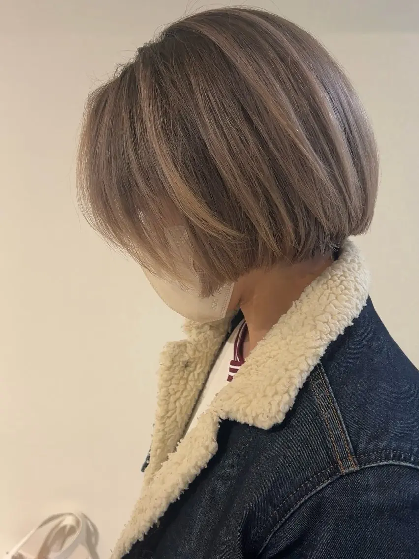 ショート 髪質改善 乕谷 美潮のヘアスタイル