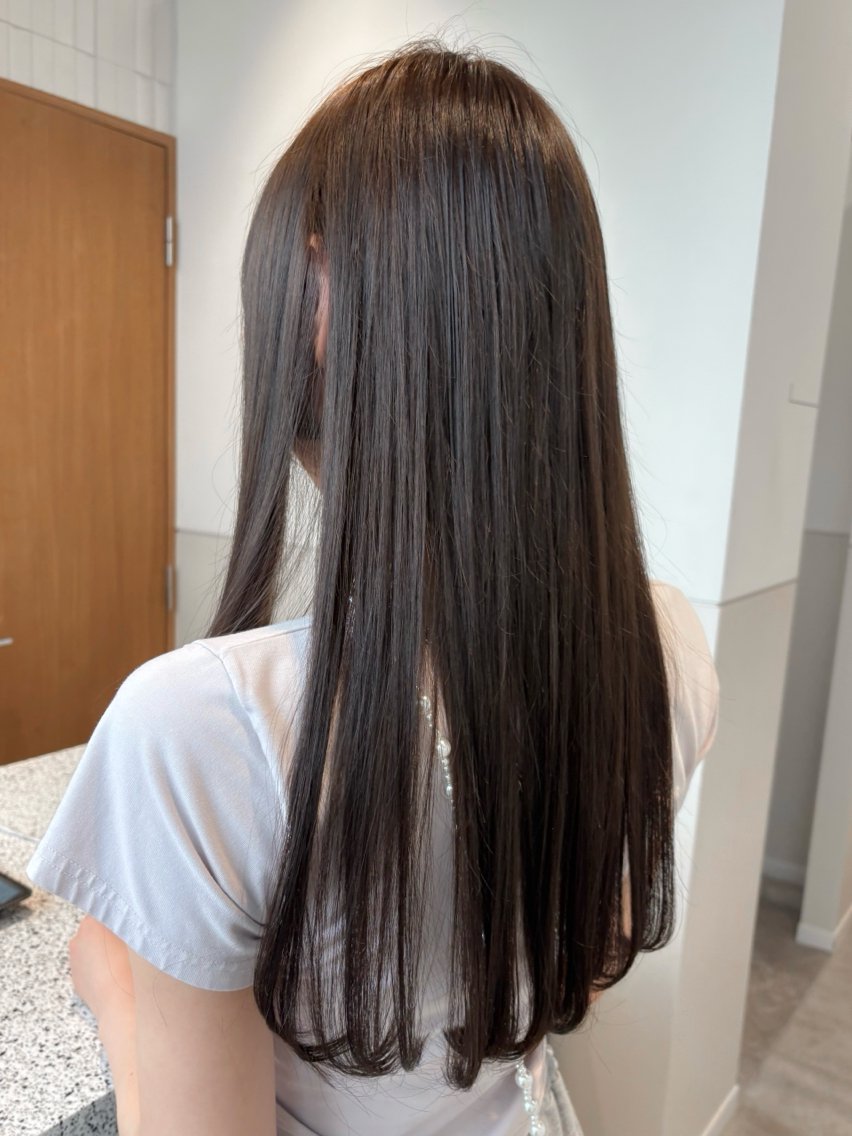 ロング カット ヘアカラー トリートメント 透明感color🍀 Kurumiのヘアスタイル