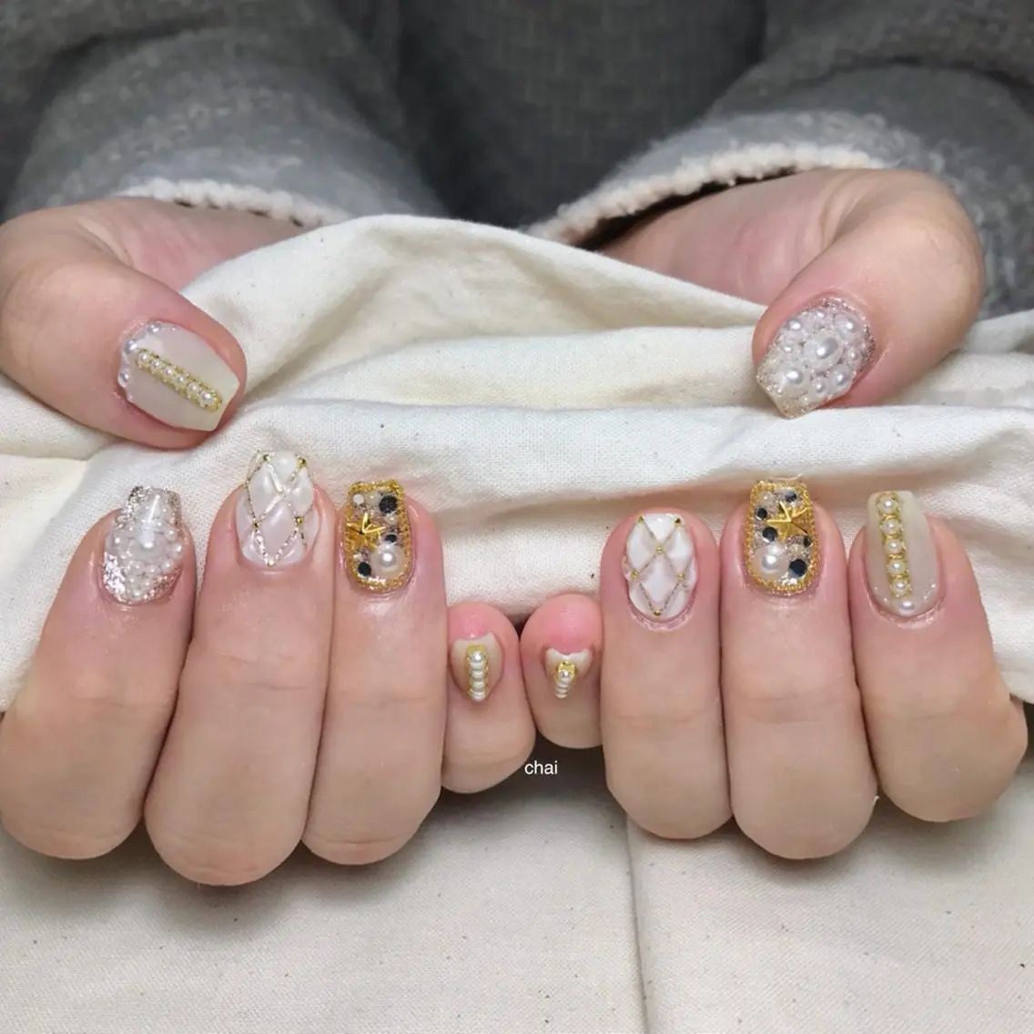 ネイル ハンドネイル chai nail _ai📍鶴橋/桃谷のネイルデザイン