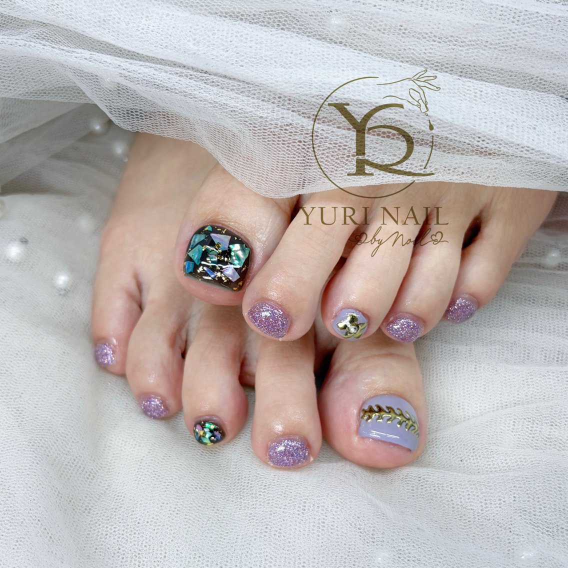 ネイル ハンドネイル フットネイル ハンドケア YURI Nail NARITAのネイルデザイン