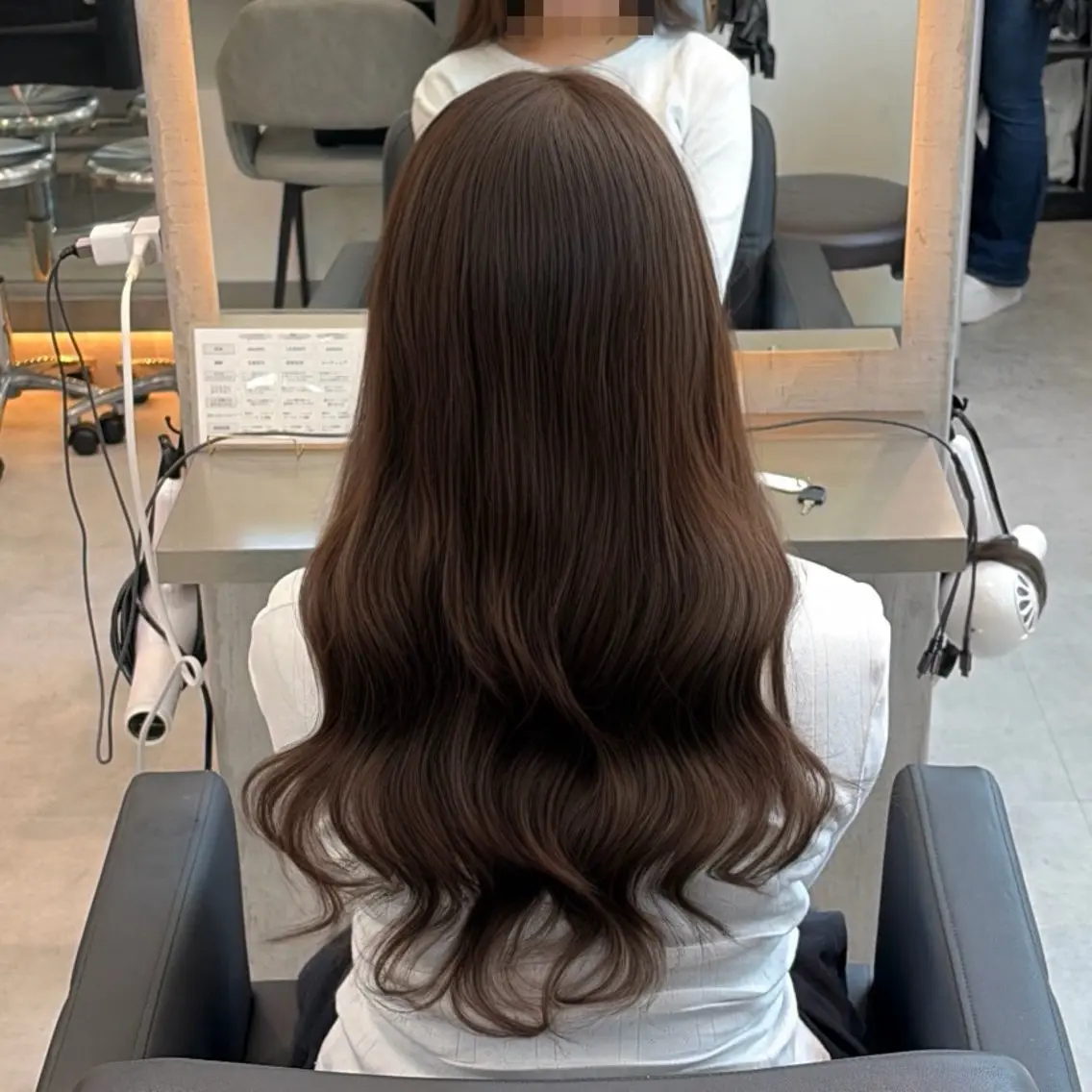 カラー ブラウンカラー ショコラブラウン 学生 エクステ MOMOKA / Lapis今泉店のヘアスタイル