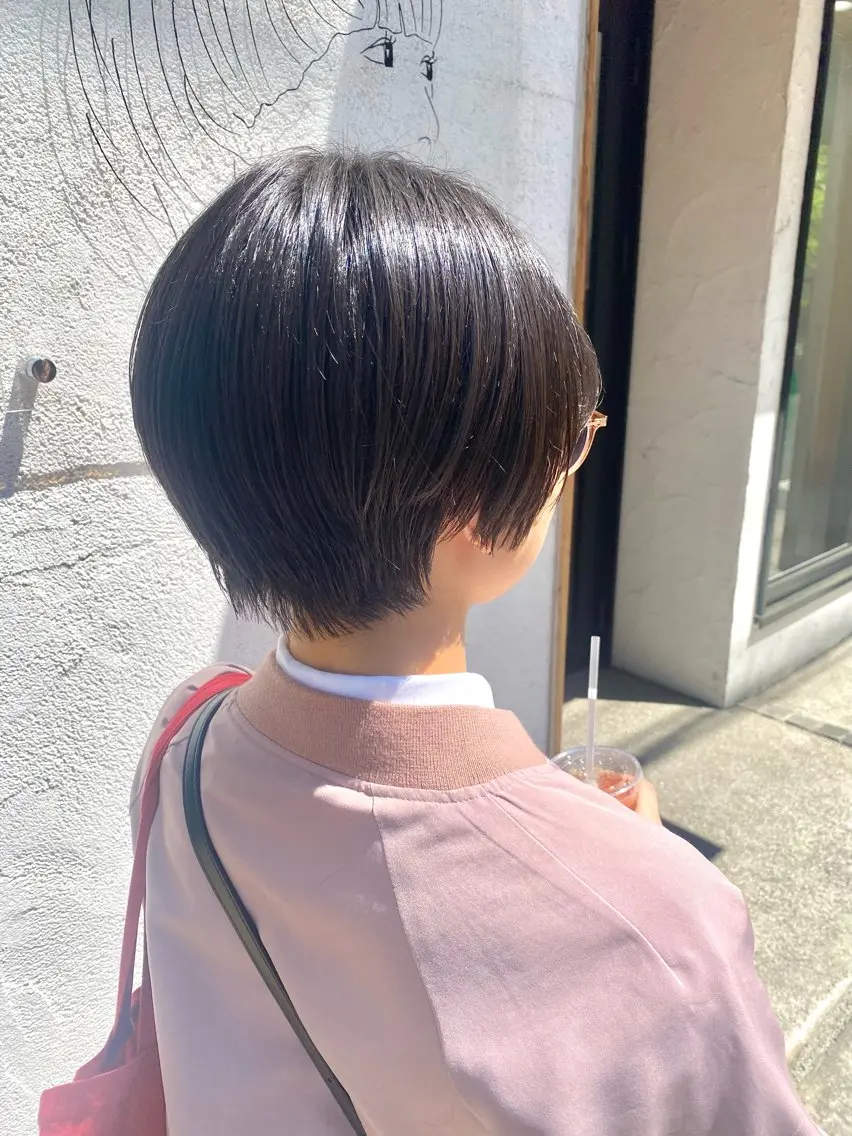 ショート ショートヘア ボブ指名多数◎ 田中夕子のヘアスタイル