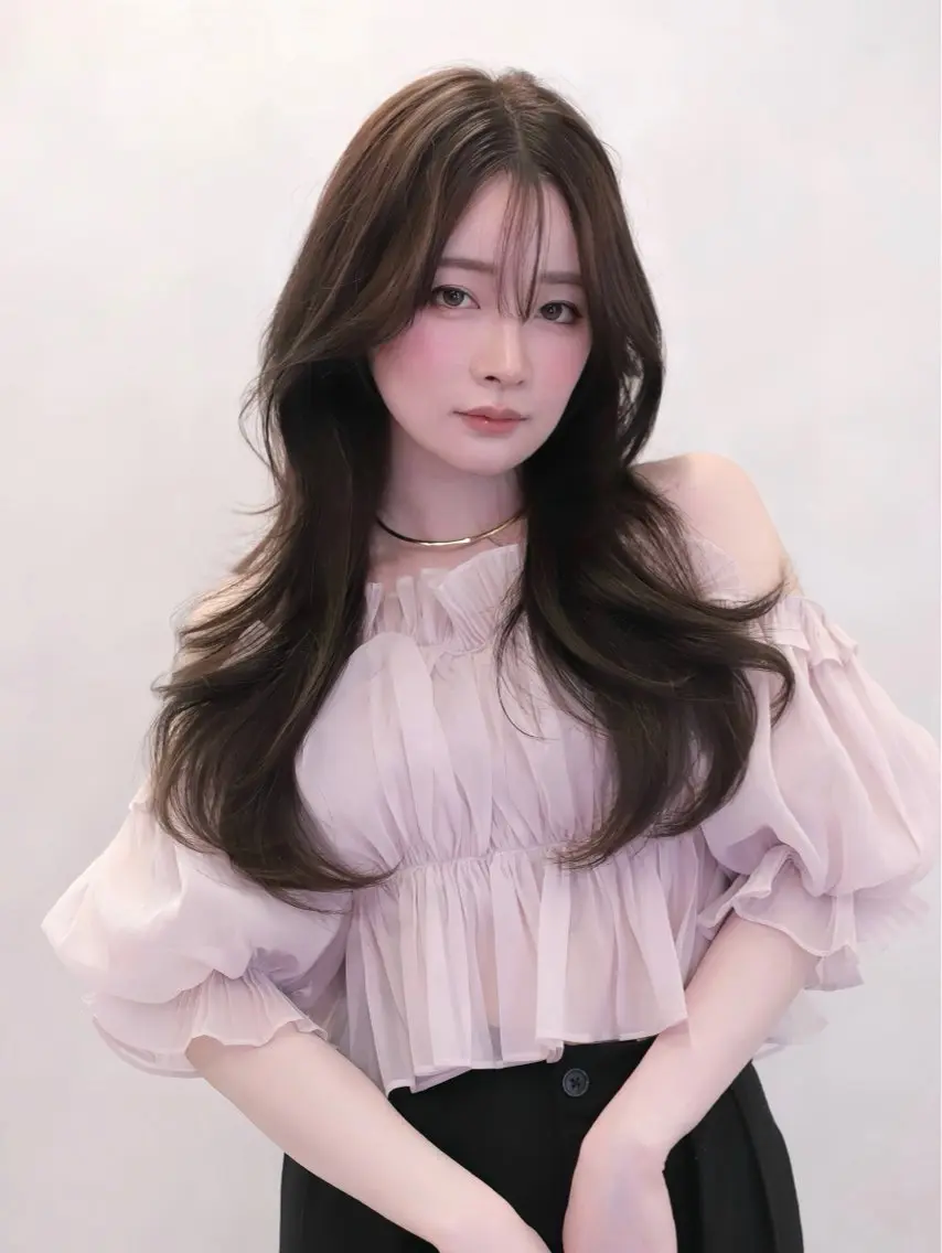 🥇人気No.1🥇🇰🇷韓国レイヤーカット✂️&プレミアムカラー🎨バイカルテトリートメント4stepの写真