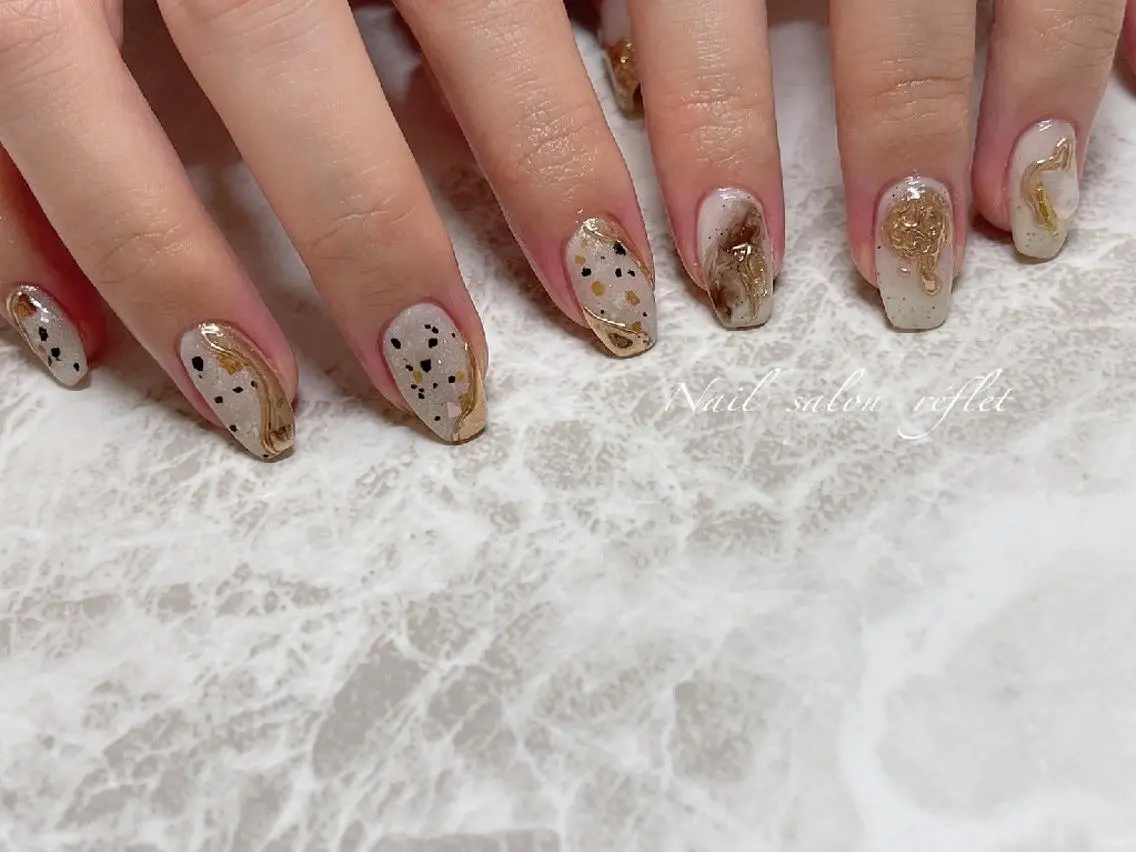 ネイル ハンドネイル Nailsalon Lebelのネイルデザイン
