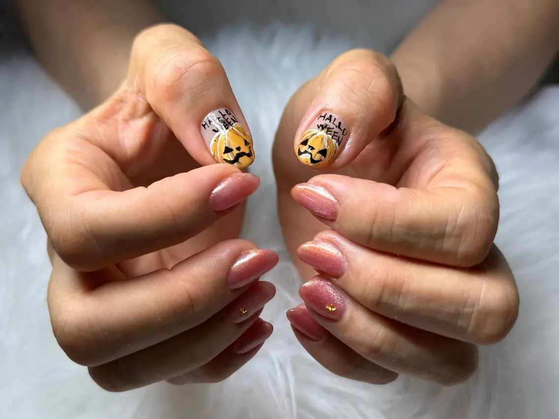 ネイル ハロウィン 本厚木南口 徒歩3分のネイルデザイン