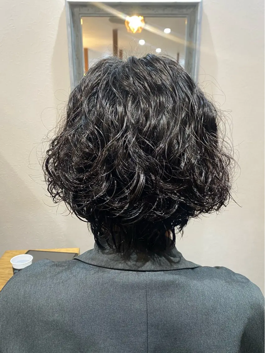 ショート ショートヘア パーマモデル募集中 ななみのヘアスタイル