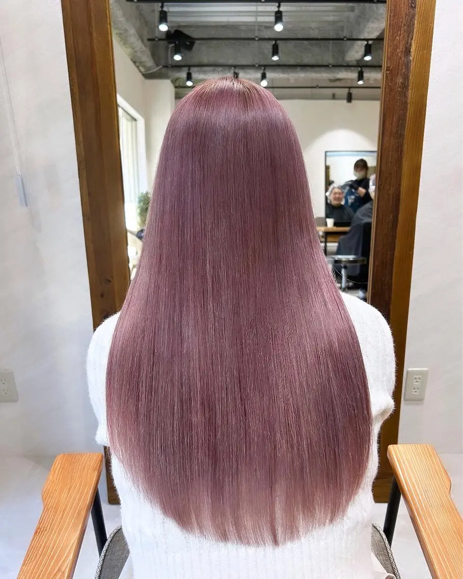 ロング カラー カット ヘアカラー トリートメント ヘアセット 🌷横浜/レイヤー /艶カラー🌷のヘアスタイル