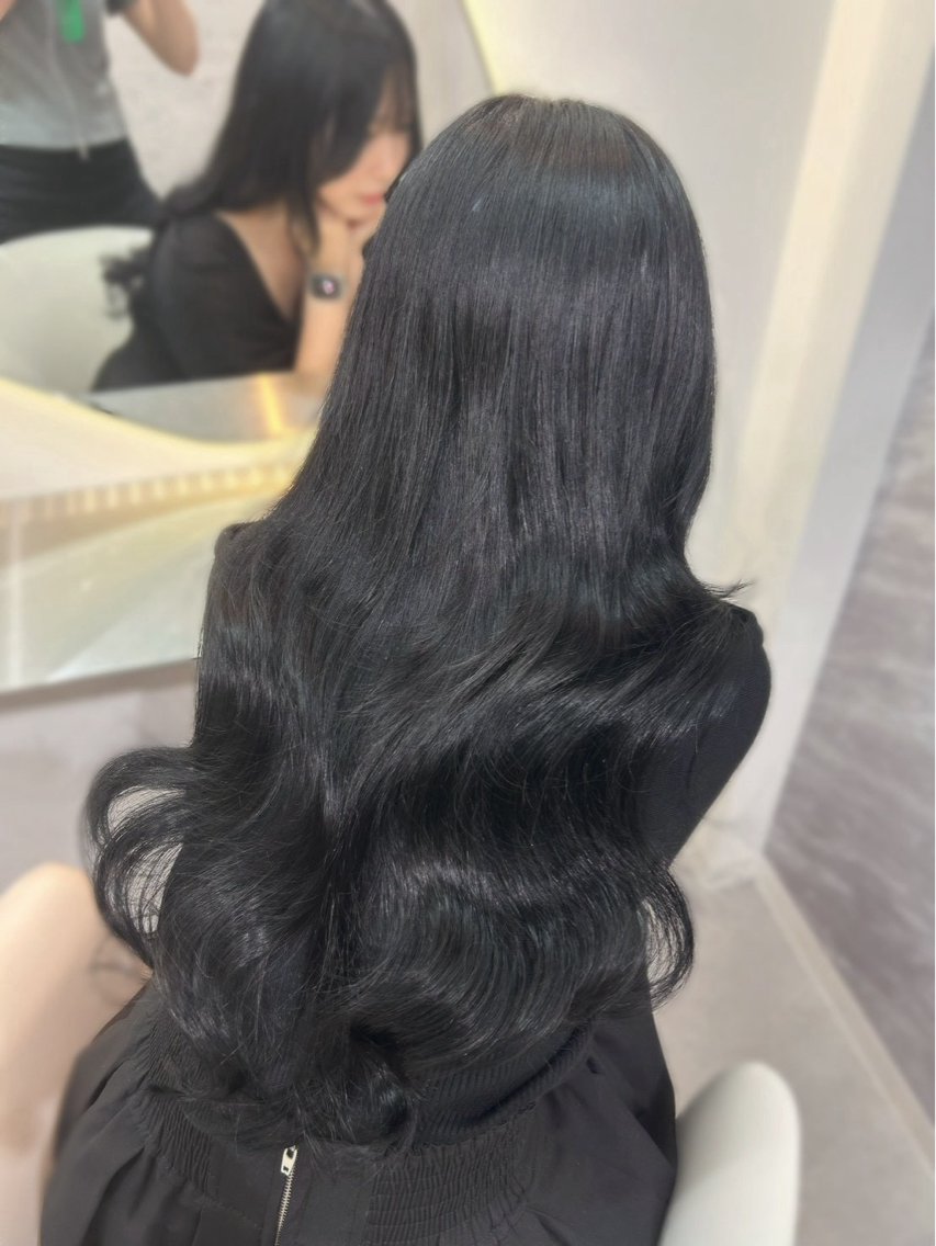 ロング カラー ヘアカラー トリートメント 💎ななか💎/大宮 艶カラー🪄のヘアスタイル