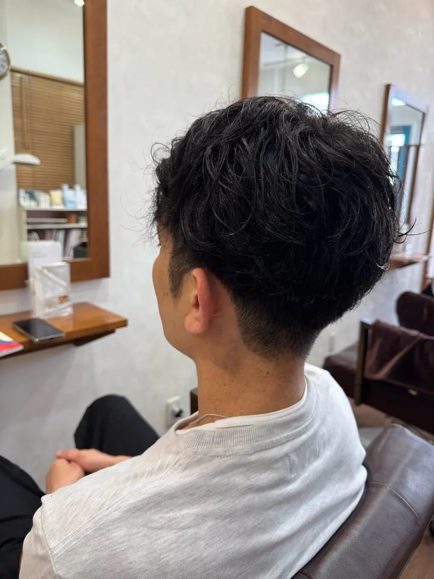 ショート メンズ くせ毛 🌺 mana🌺のヘアスタイル